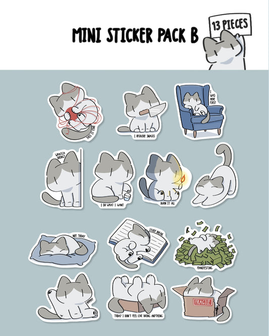 Mini Sticker Pack B