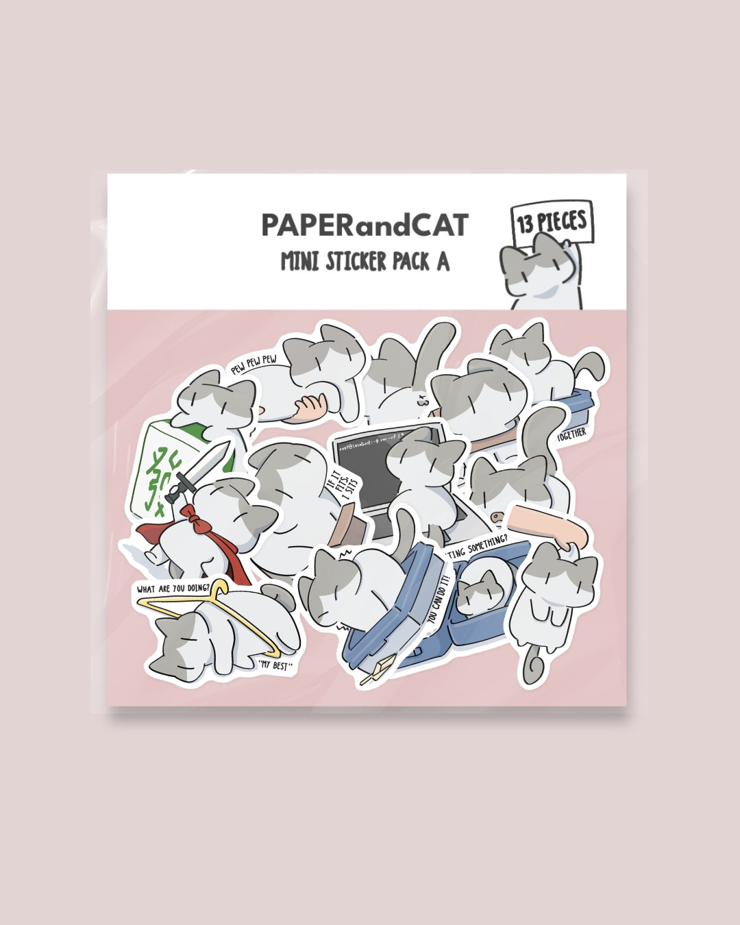 Mini Sticker Pack A