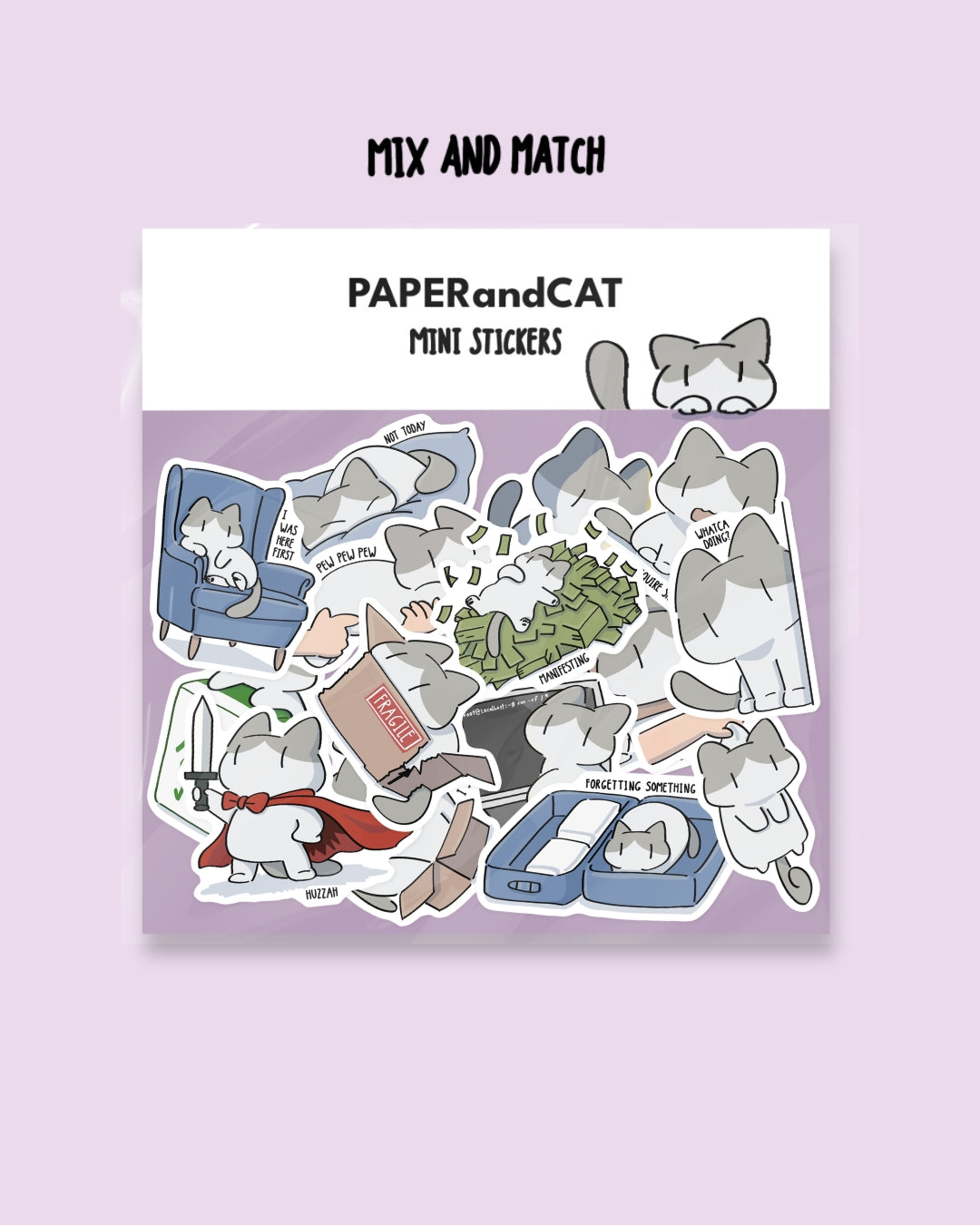 Mini Stickers - Mix and Match
