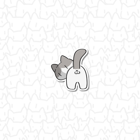 Ball cat Sticker